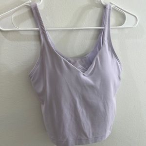 Lavender dew align tank from lululemon